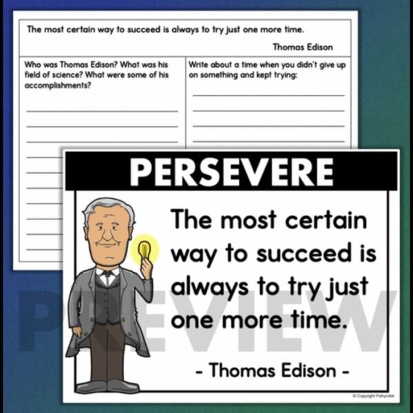 thomas edison quotes for kids